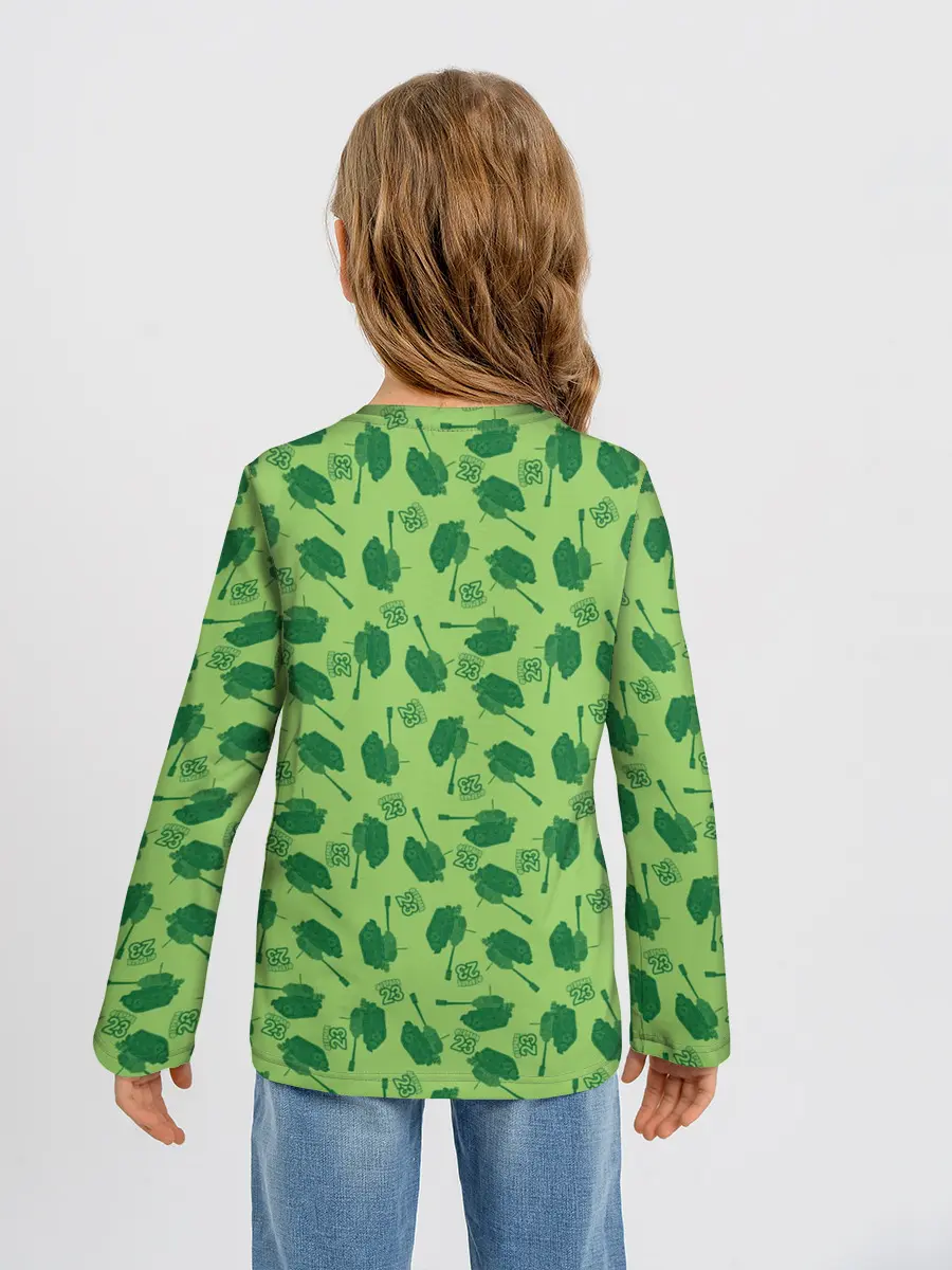 Детский лонгслив / 23 февраля