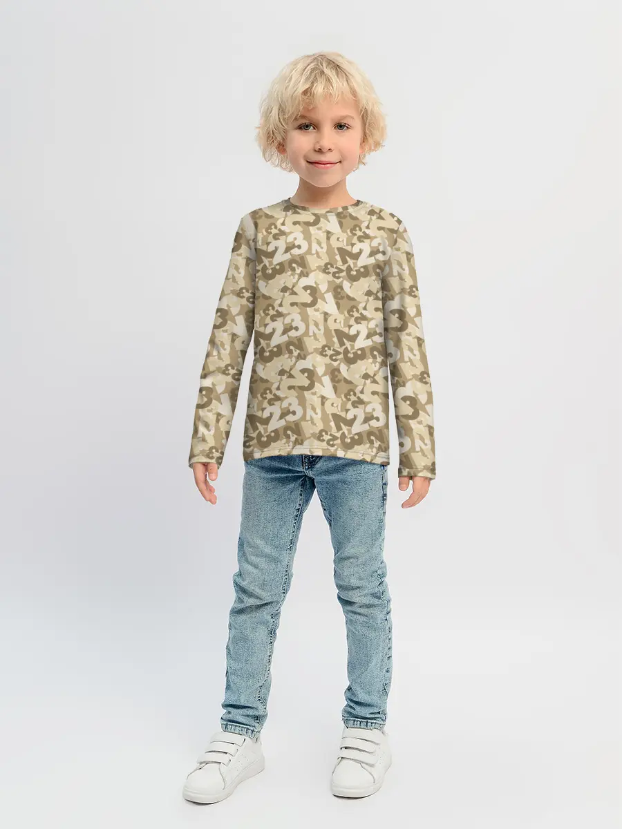 Детский лонгслив / 23 февраля