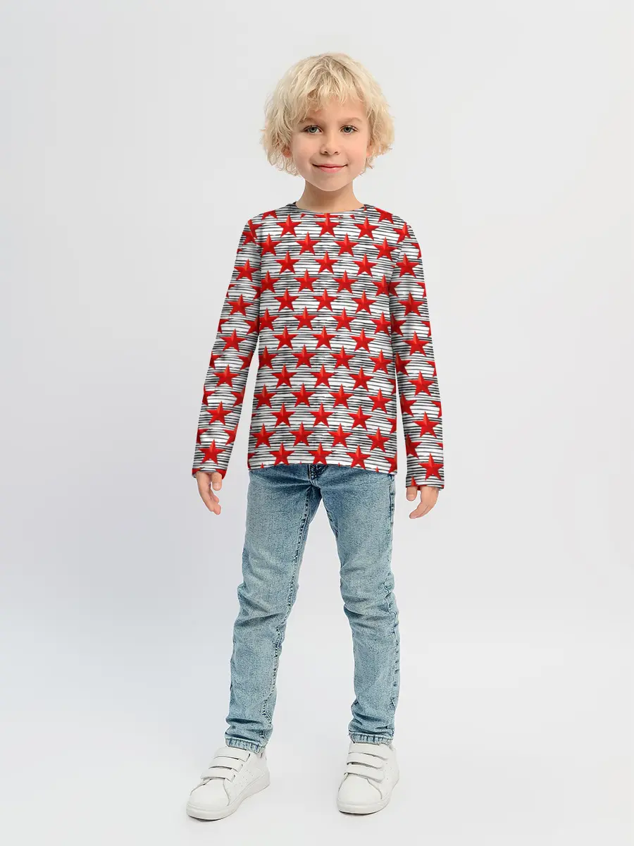 Детский лонгслив / День защитника Отечества