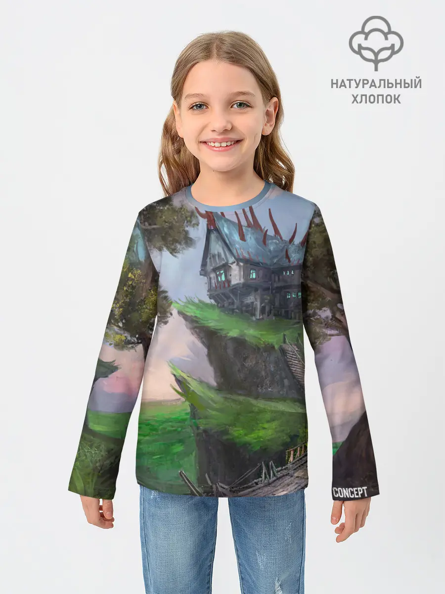 Детский лонгслив / Гильдия магов