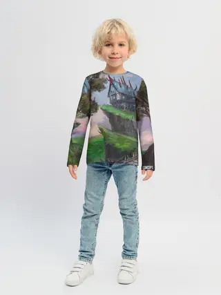 Детский лонгслив / Гильдия магов