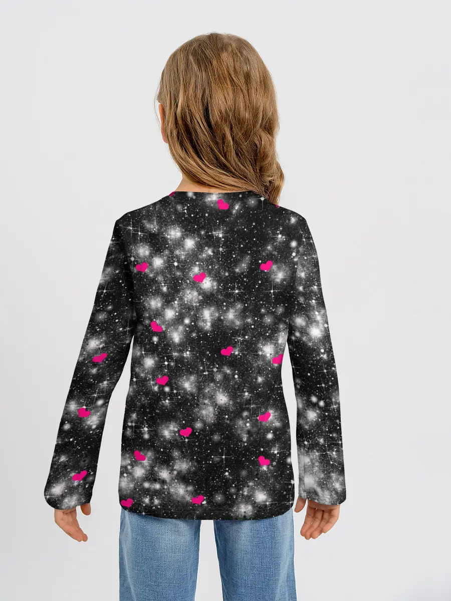 Детский лонгслив / Кошачья Любовь