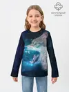 Детский лонгслив / Волчара Юморит