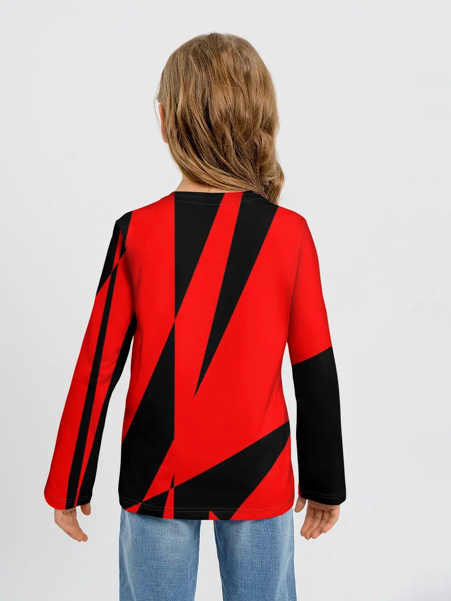 Детский лонгслив / Абстракция