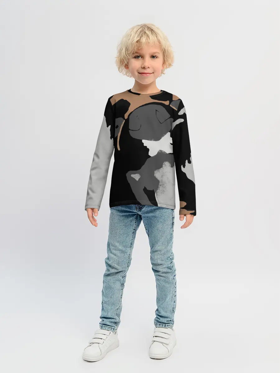 Детский лонгслив / Shiba Inu