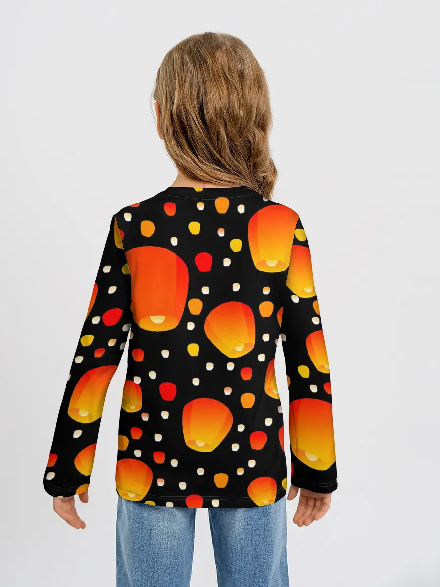 Детский лонгслив / Sky Lanterns