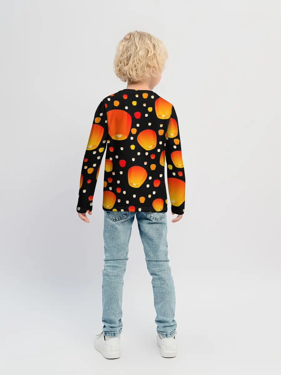 Детский лонгслив / Sky Lanterns