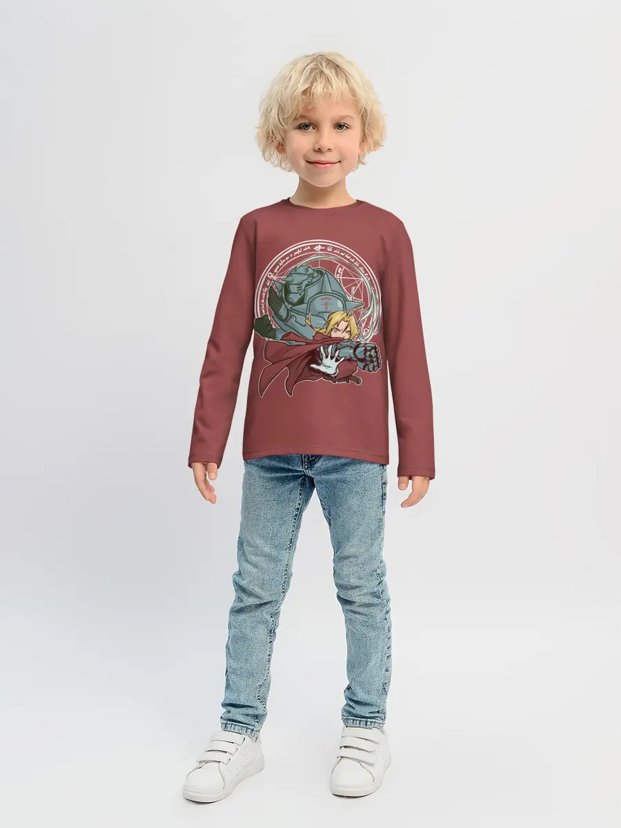 Детский лонгслив / Стальной Алхимик