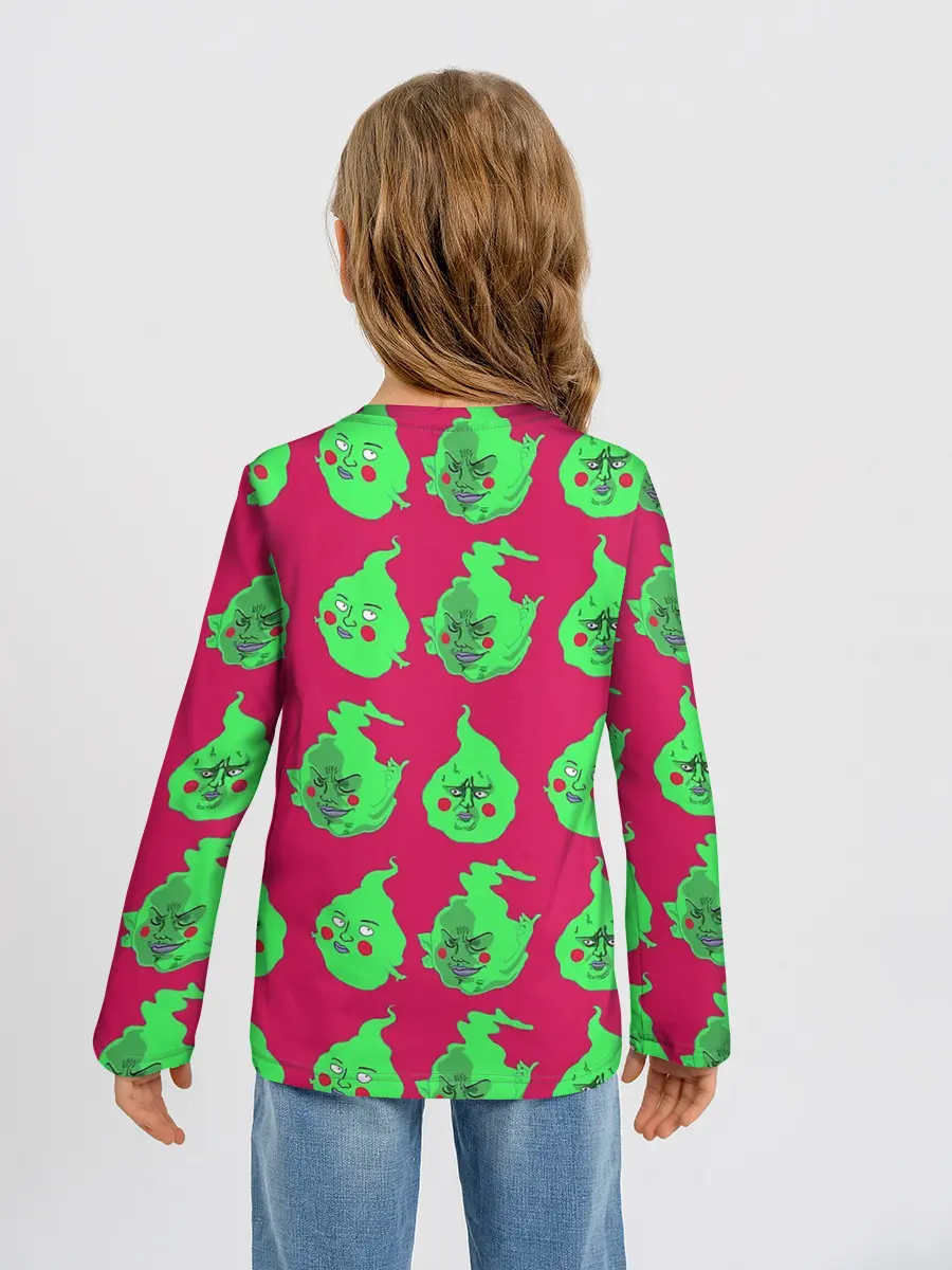 Детский лонгслив / Моб Психо 100