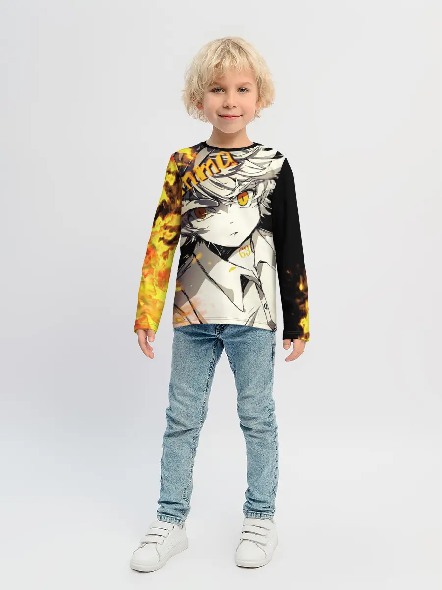 Детский лонгслив / Обещанный неверленд Emma