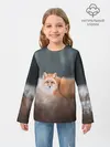 Детский лонгслив / Лиса