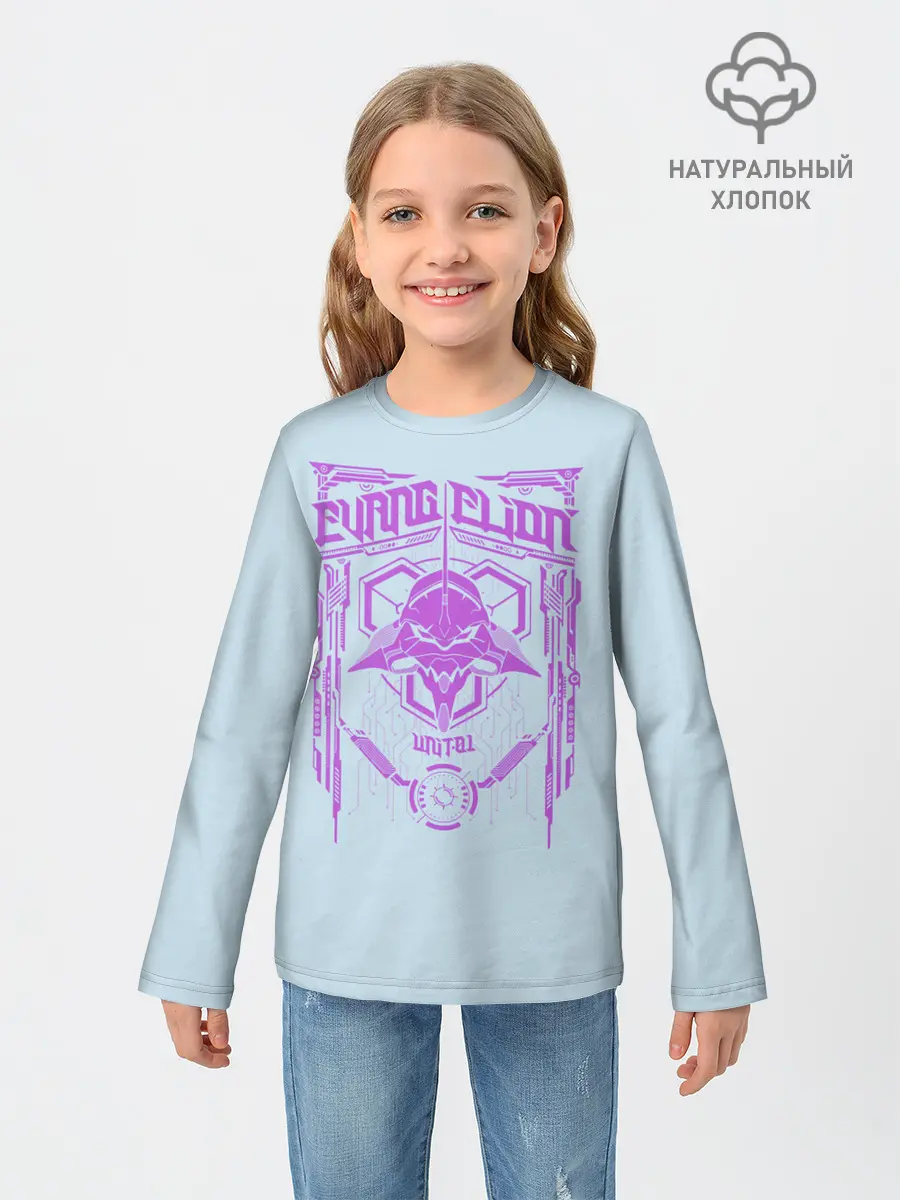 Детский лонгслив / Евангилион