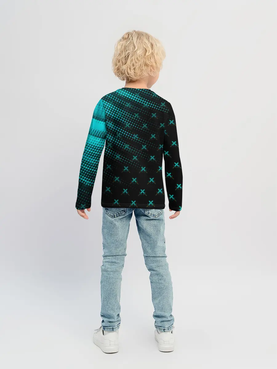 Детский лонгслив / Minecraft