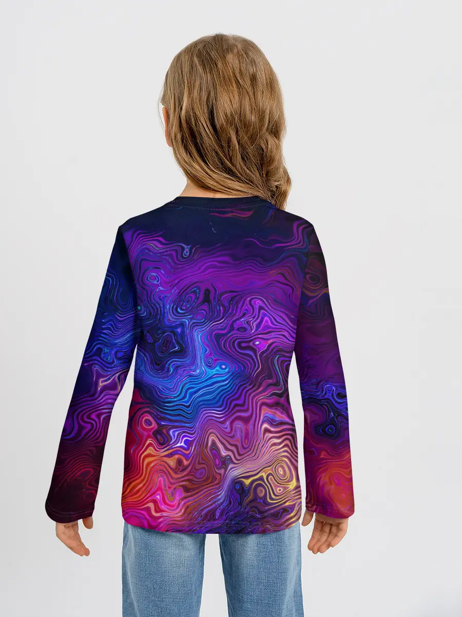 Детский лонгслив / НЕОНОВЫЕ РАЗВОДЫ