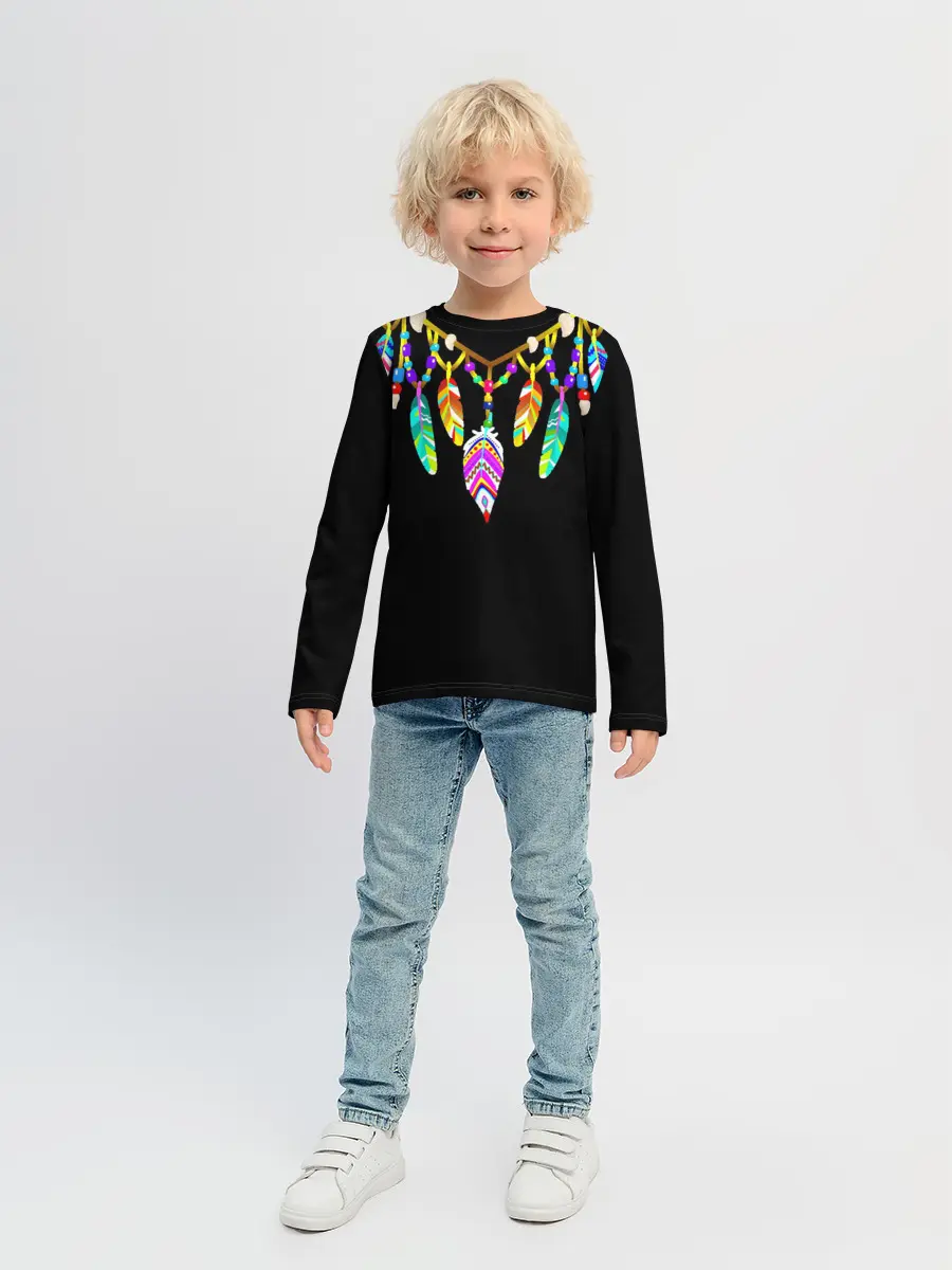 Детский лонгслив / Ожерелье