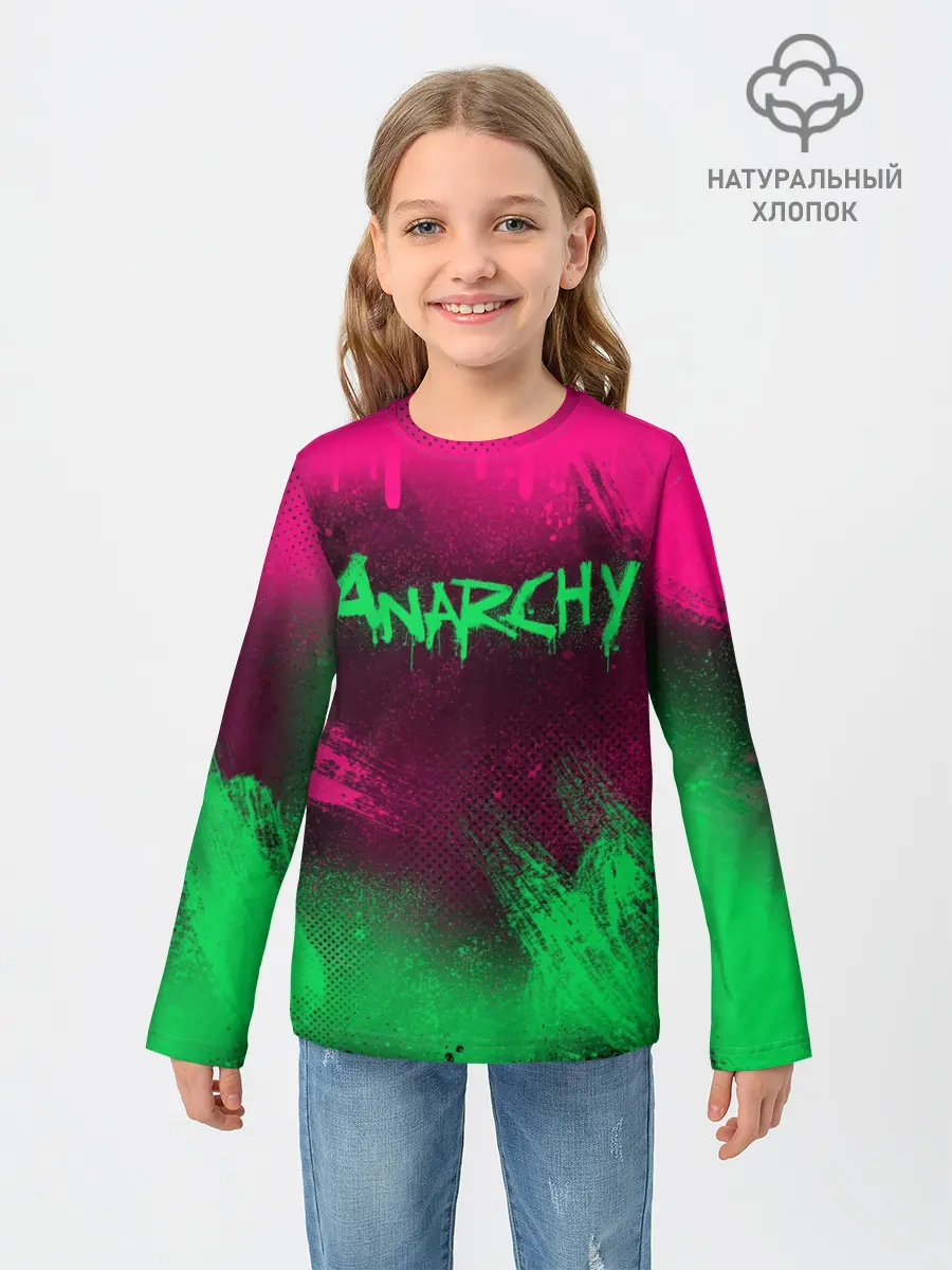 Детский лонгслив / CS GO | NEON REVOLUTION v2