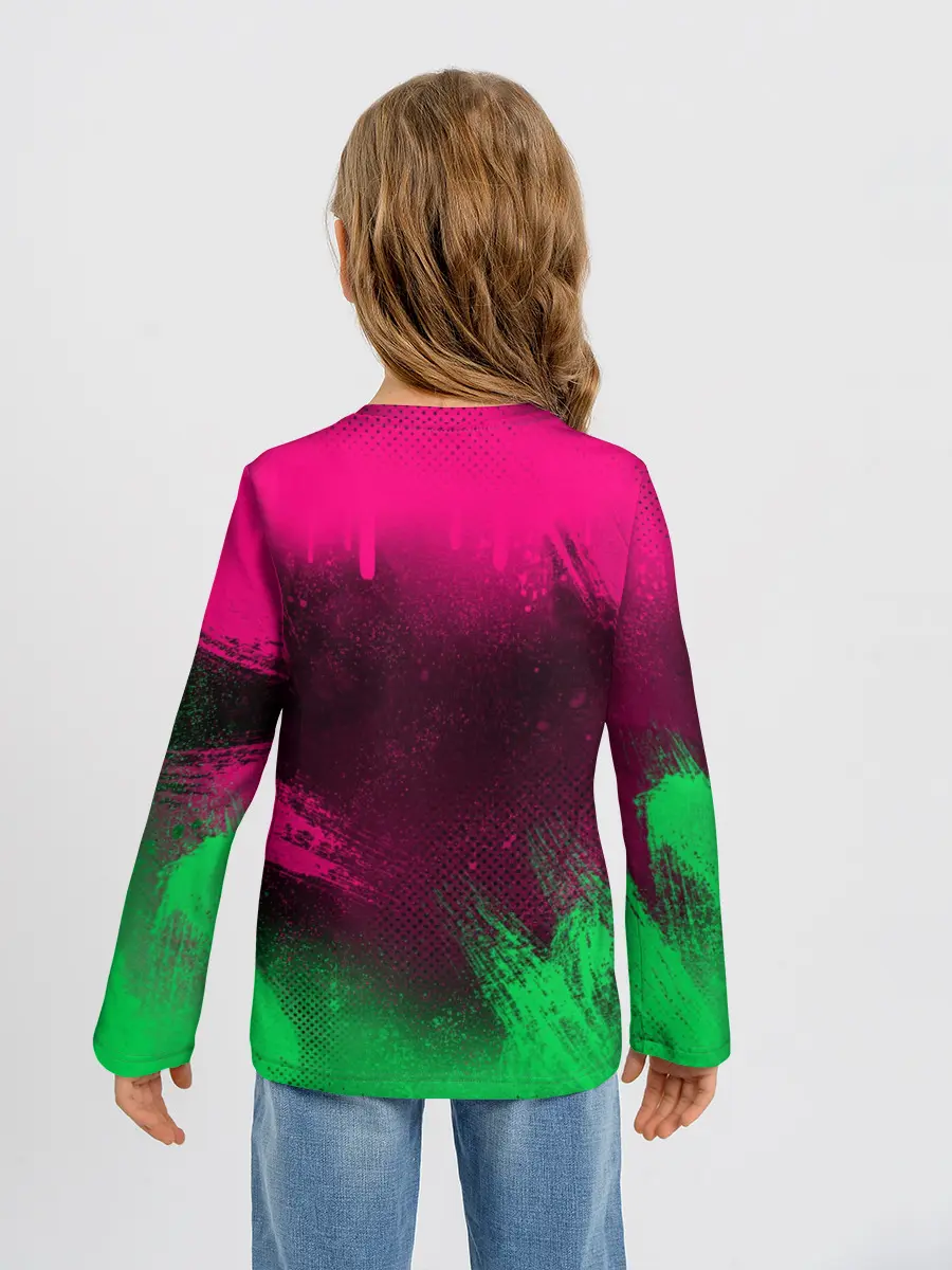 Детский лонгслив / CS GO | NEON REVOLUTION v2