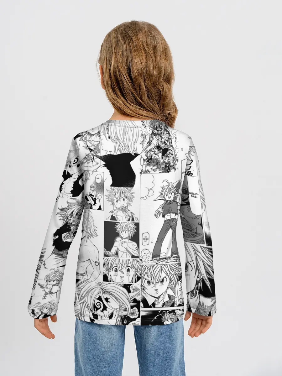 Детский лонгслив / Мелиодас