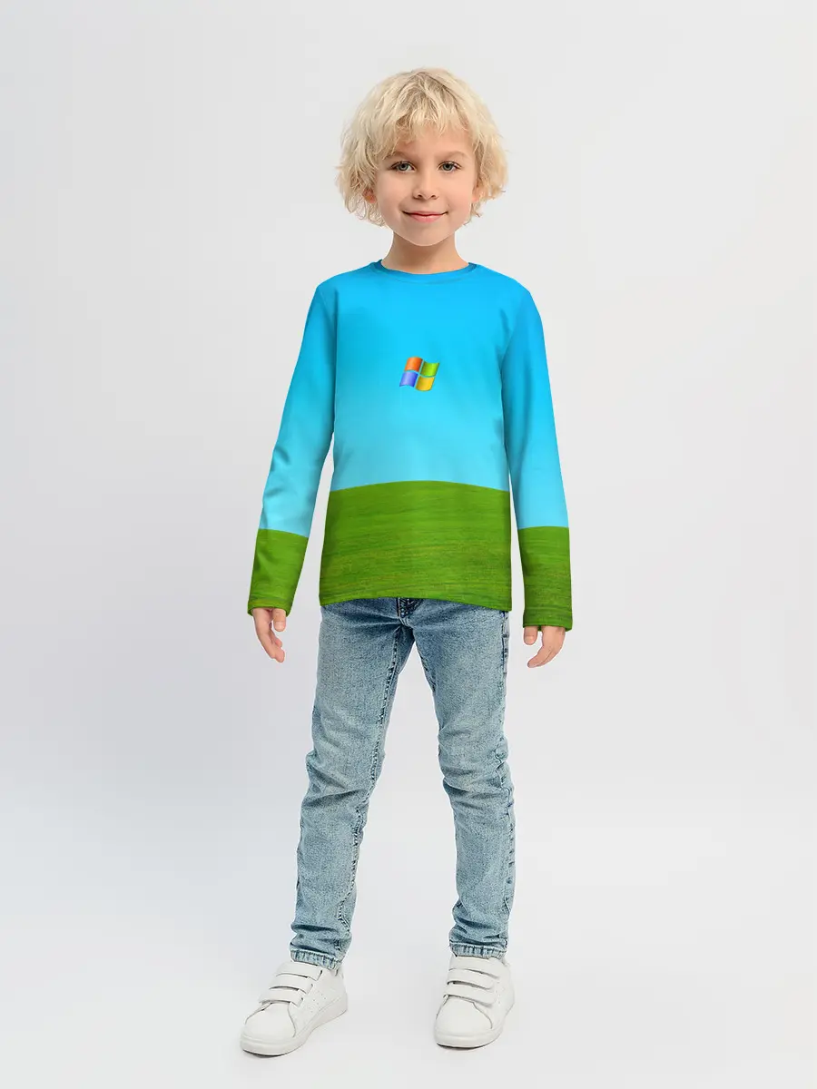 Детский лонгслив / Windows XP