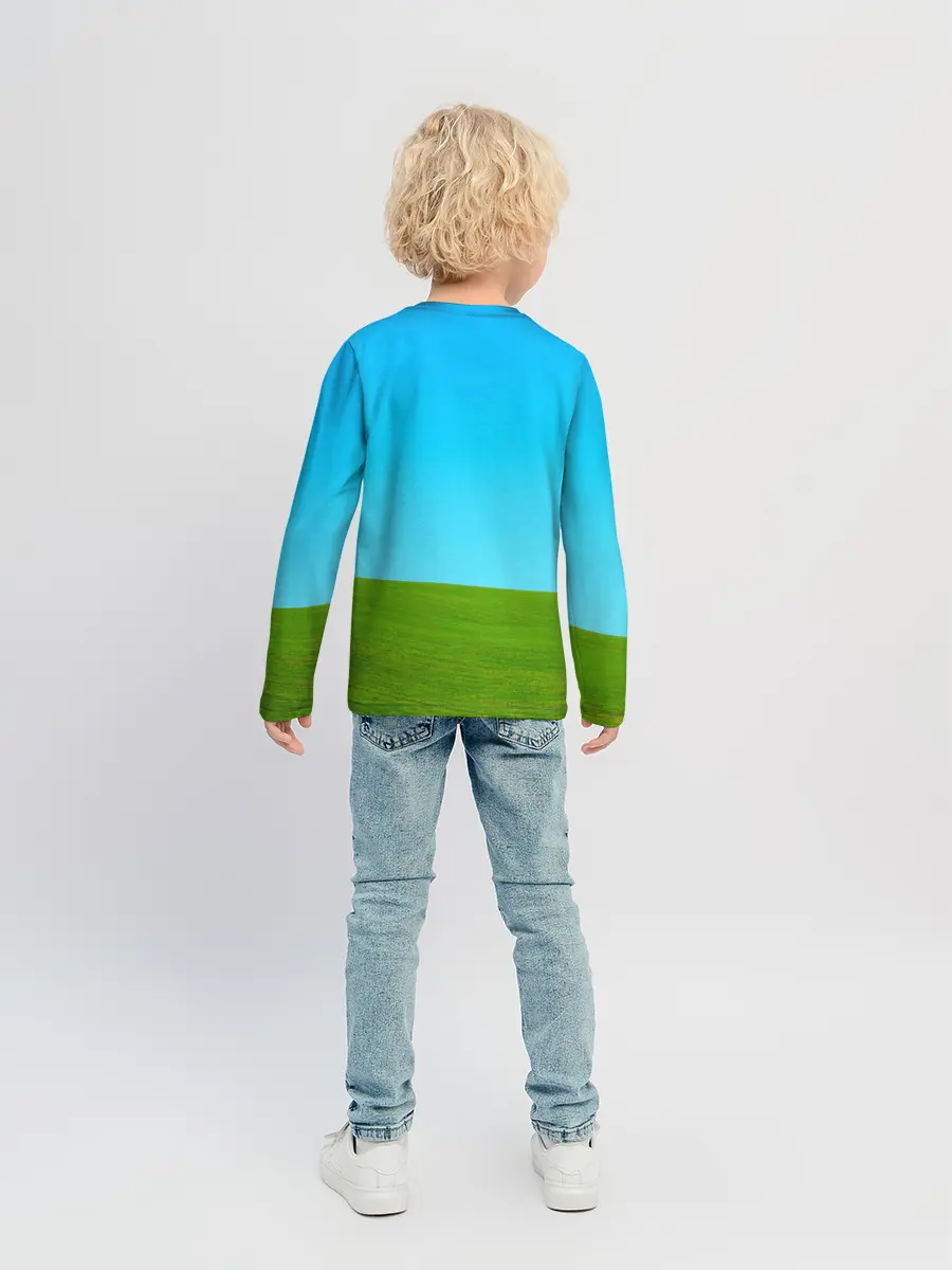 Детский лонгслив / Windows XP