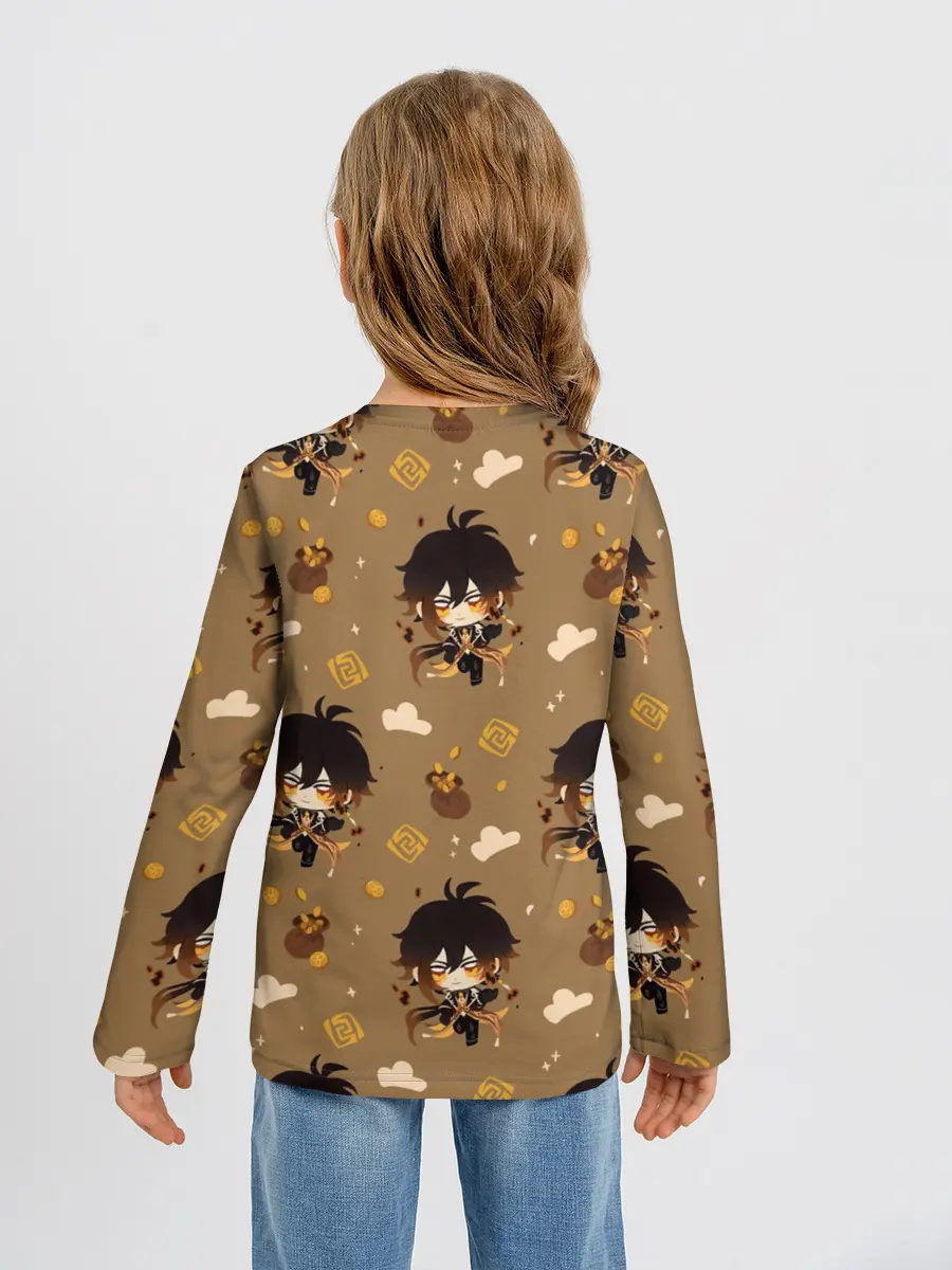 Детский лонгслив / Чиби Чжун Ли