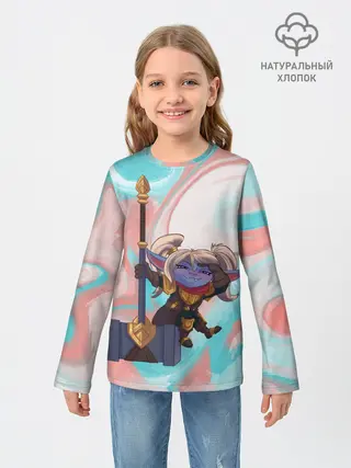 Детский лонгслив / Поппи