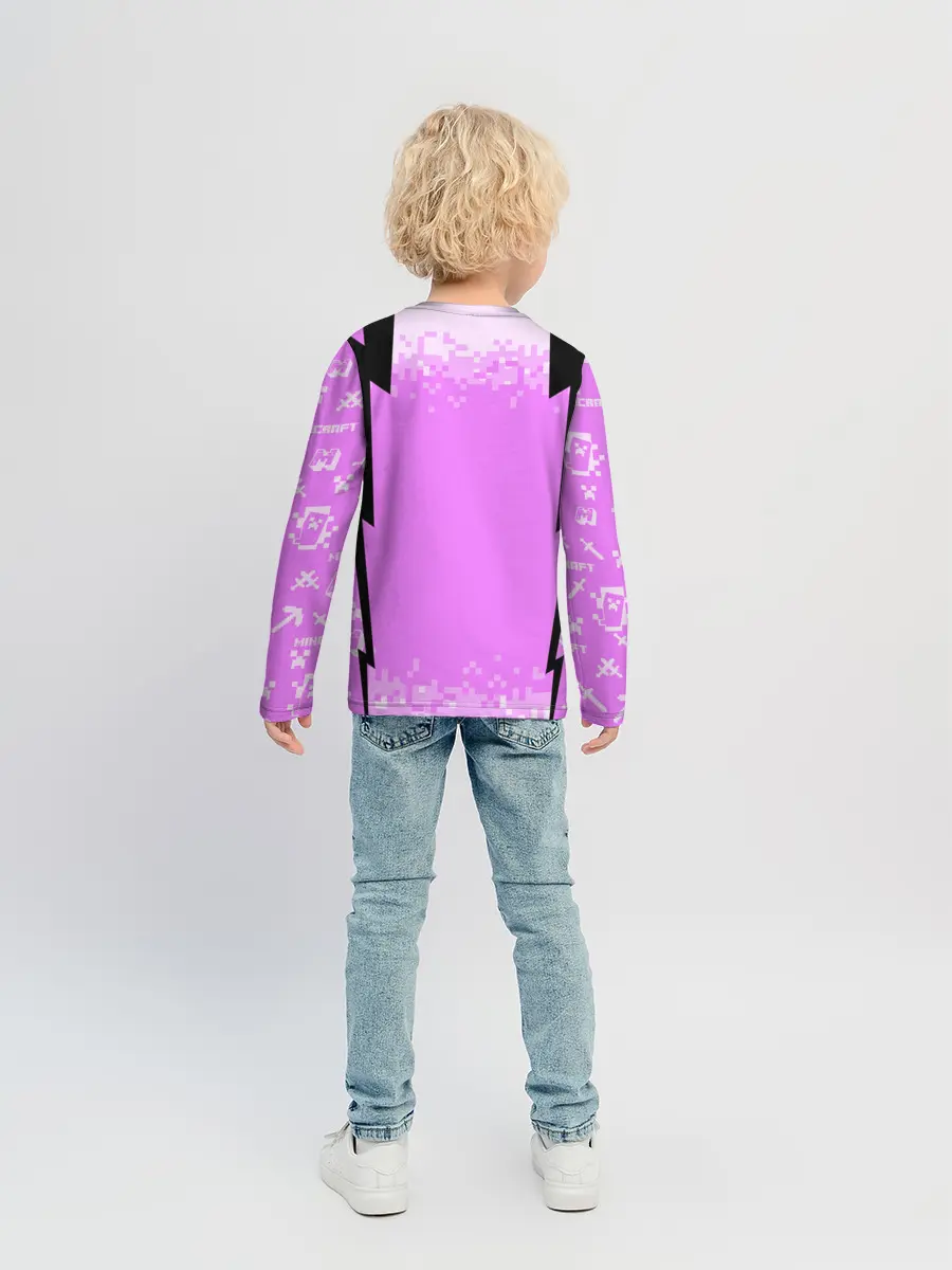 Детский лонгслив / Minecraft