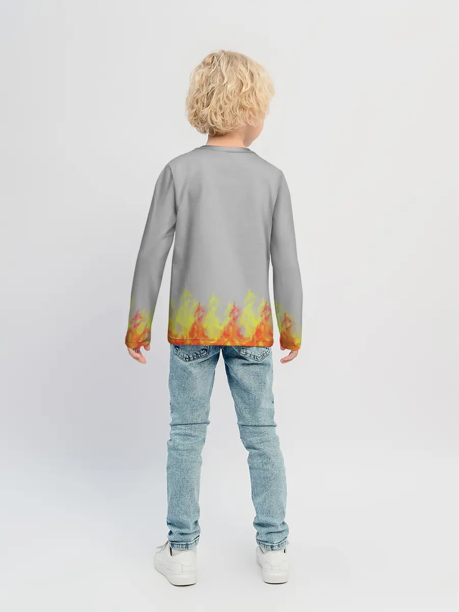 Детский лонгслив / Пикачу