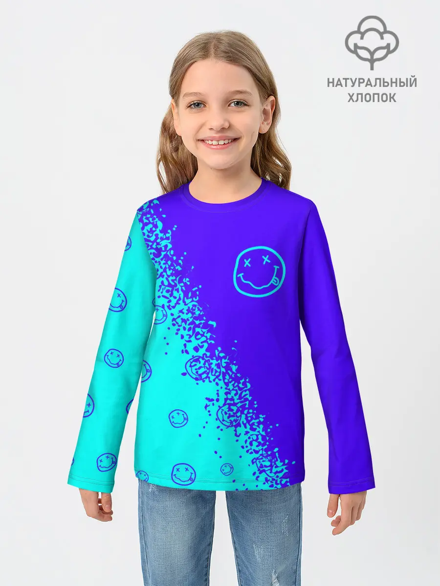 Детский лонгслив / NIRVANA / НИРВАНА