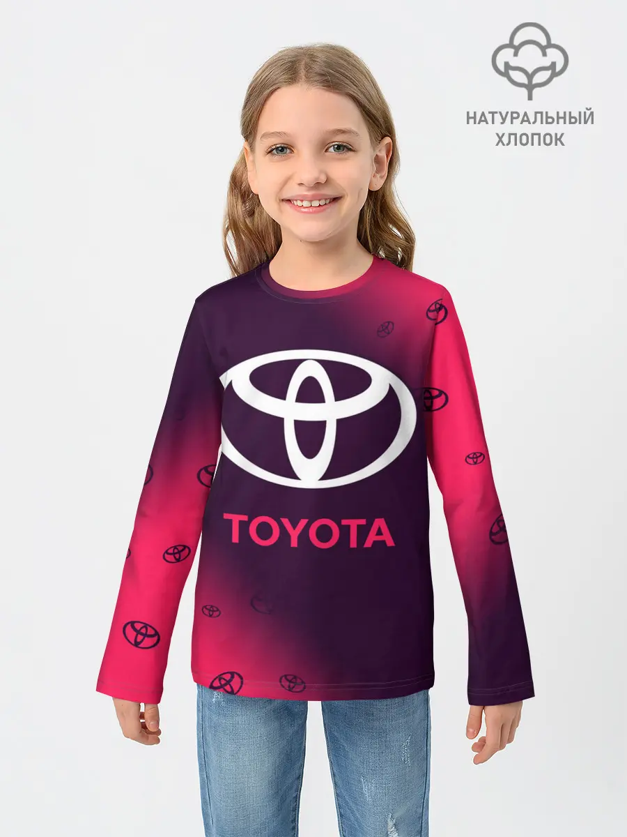 Детский лонгслив / TOYOTA / ТОЙОТА