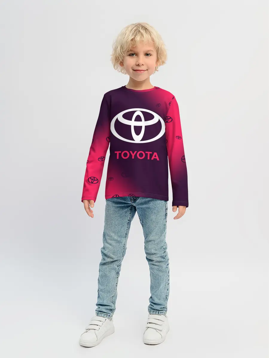 Детский лонгслив / TOYOTA / ТОЙОТА