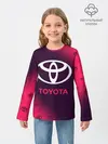 Детский лонгслив / TOYOTA / ТОЙОТА