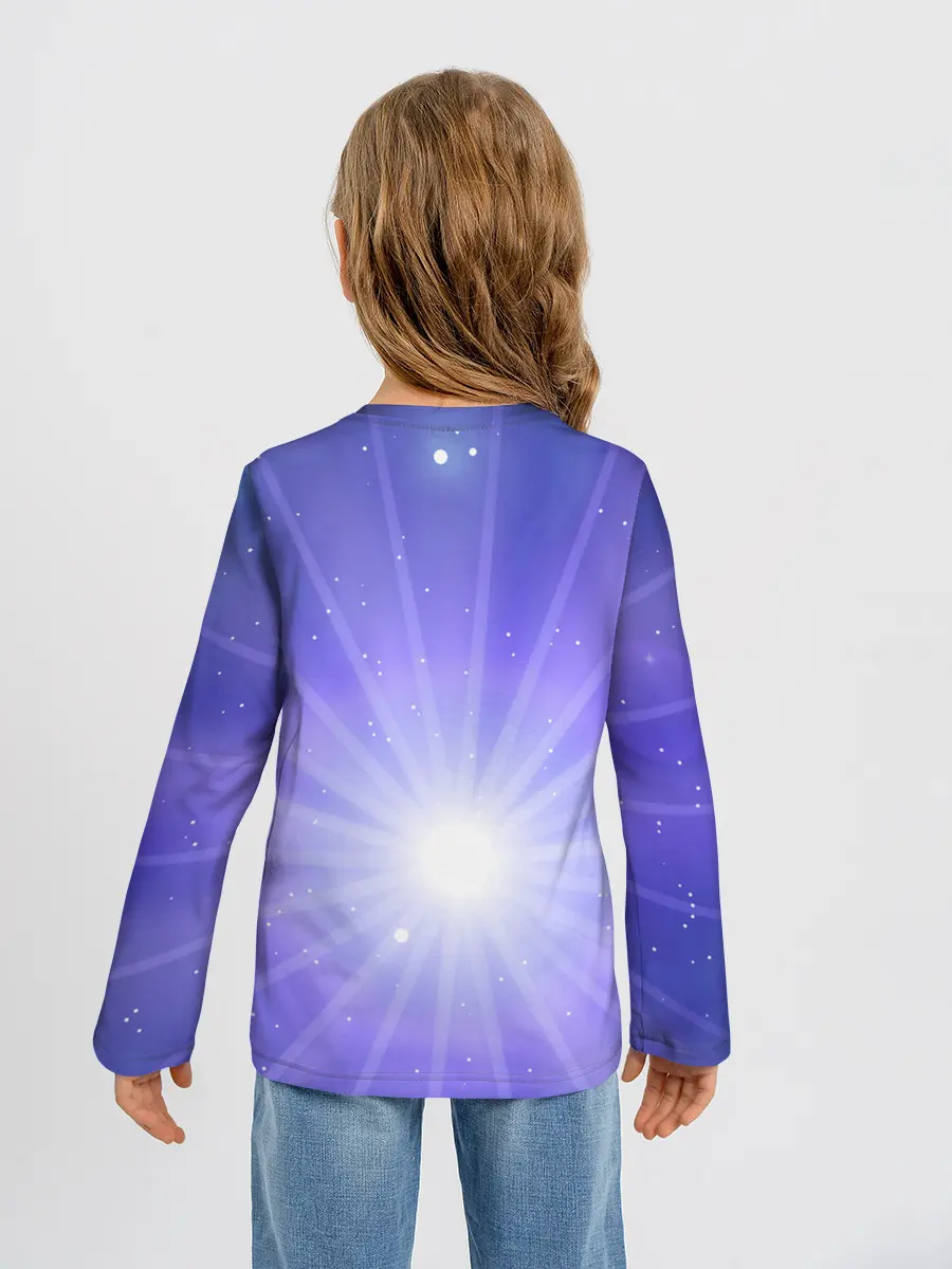 Детский лонгслив / Космос