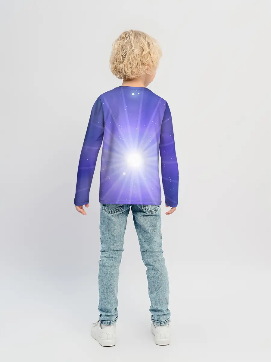 Детский лонгслив / Космос
