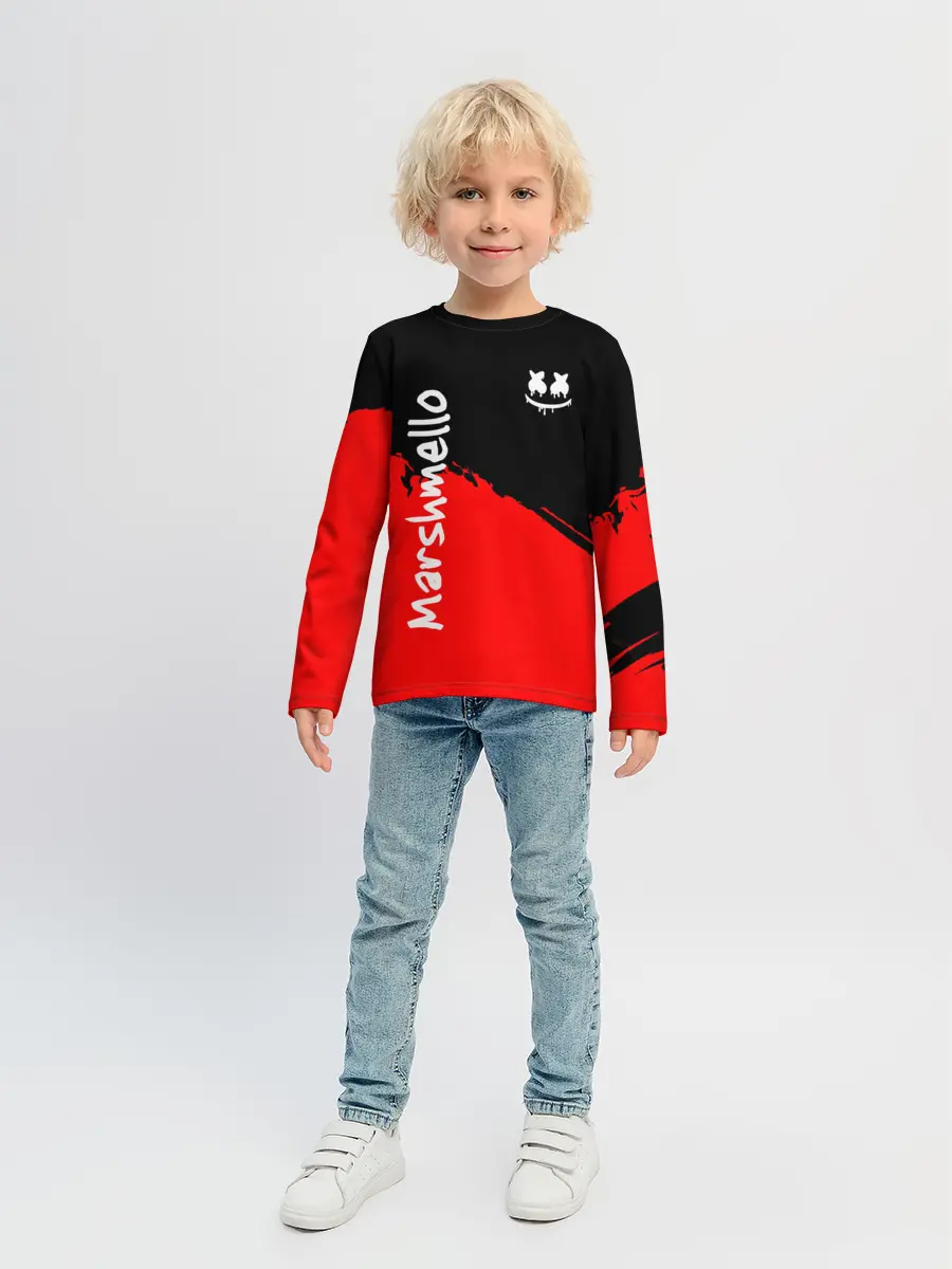 Детский лонгслив / Marshmello