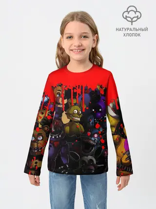Детский лонгслив / Five Nights At Freddys