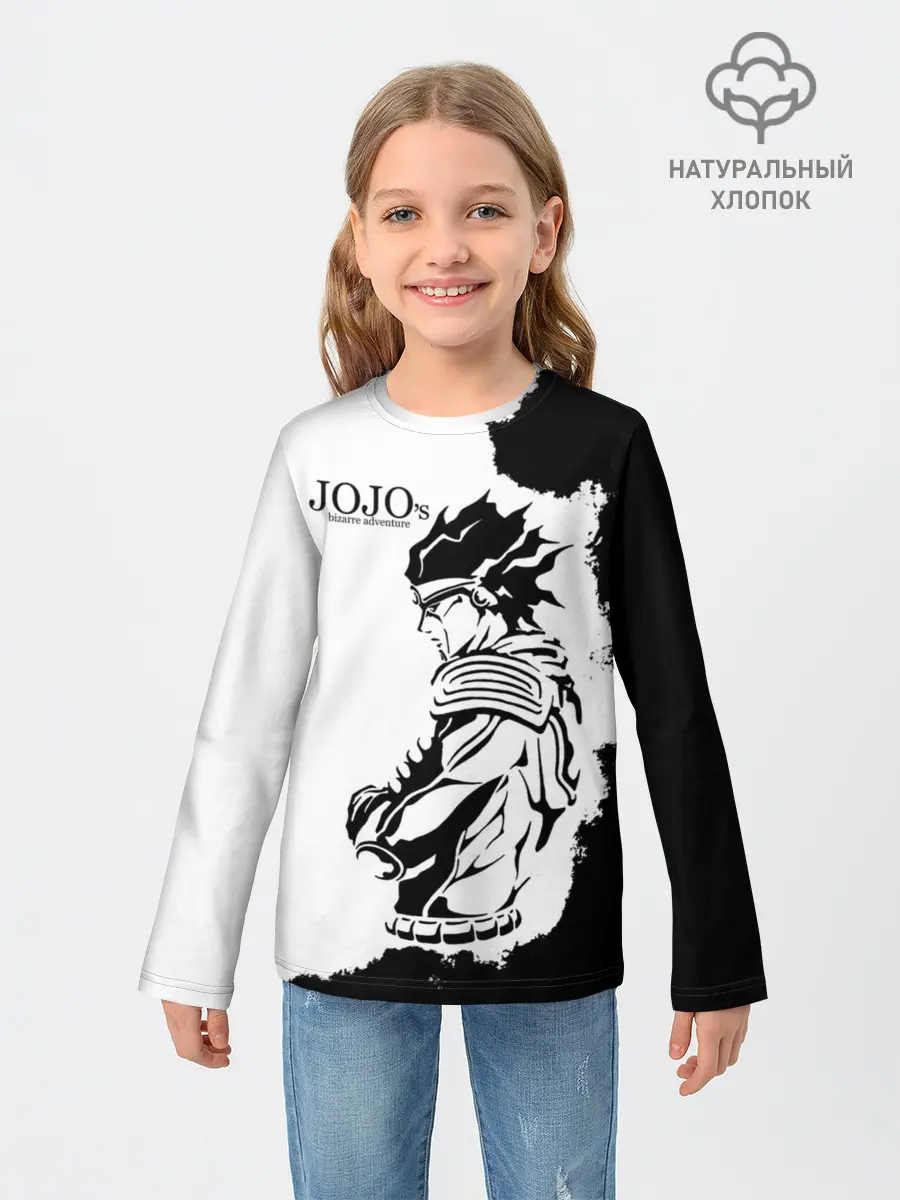 Детский лонгслив / JoJo Bizarre Adventure