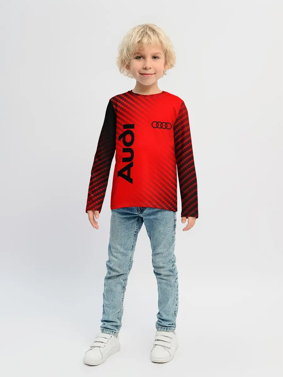 Детский лонгслив / AUDI / АУДИ