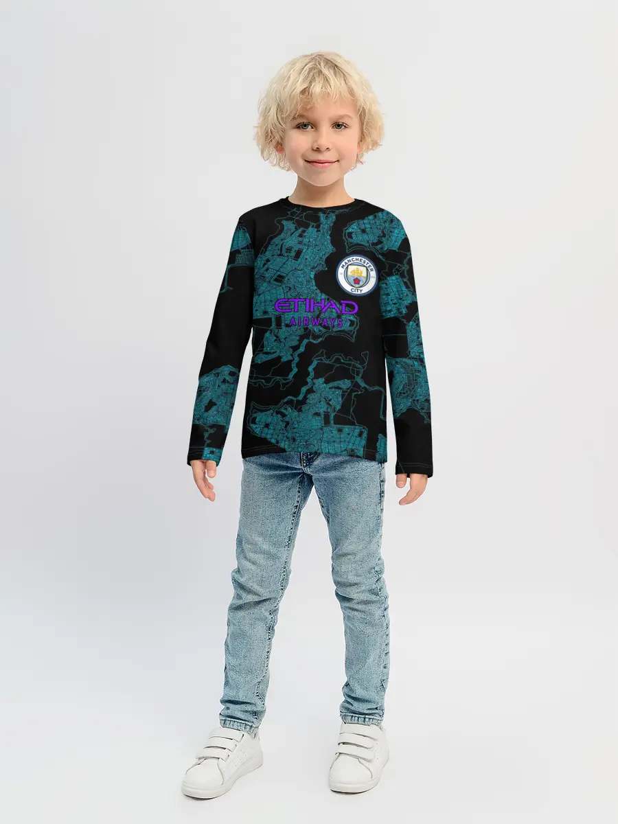 Детский лонгслив / Manchester City | МанСити