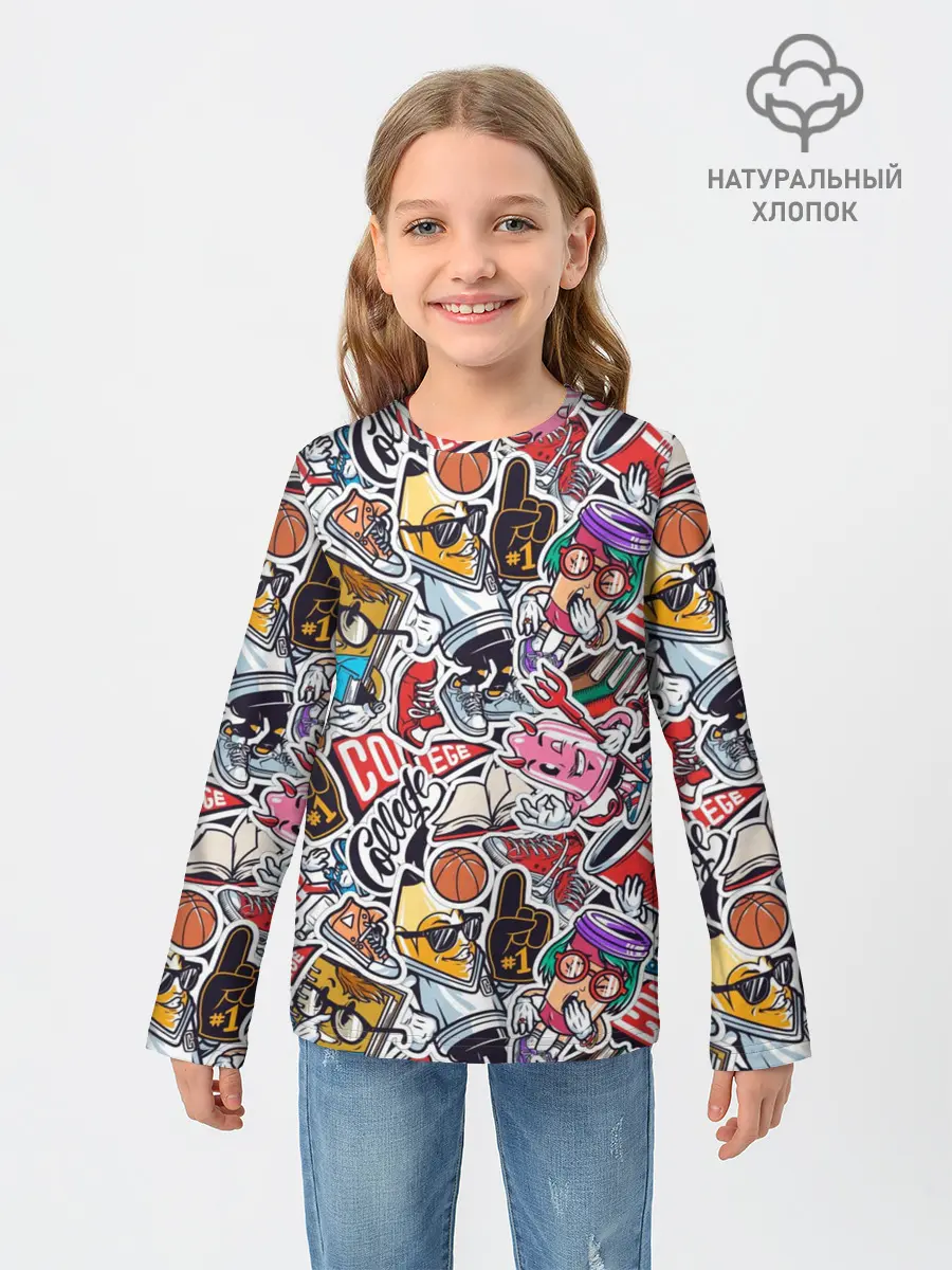 Детский лонгслив / MIX