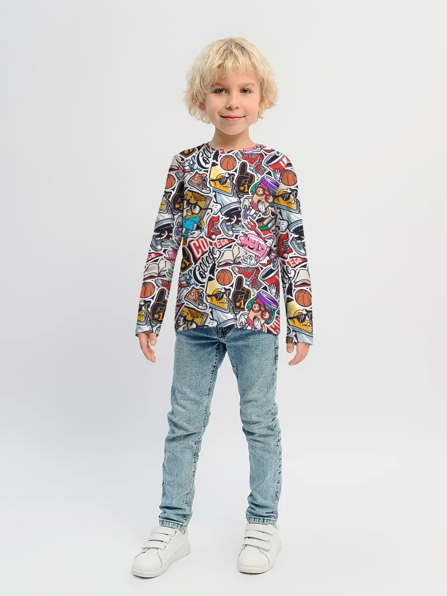 Детский лонгслив / MIX