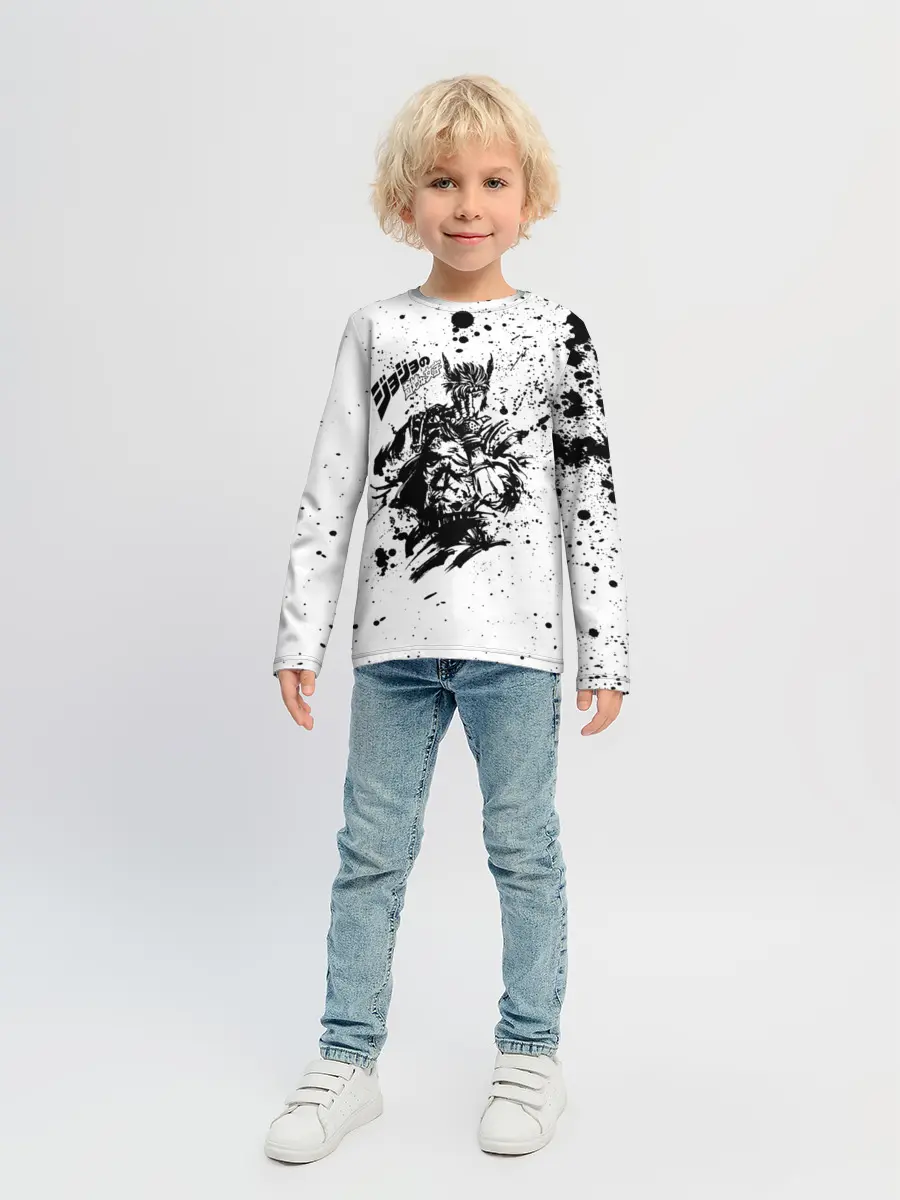 Детский лонгслив / JoJo Bizarre Adventure