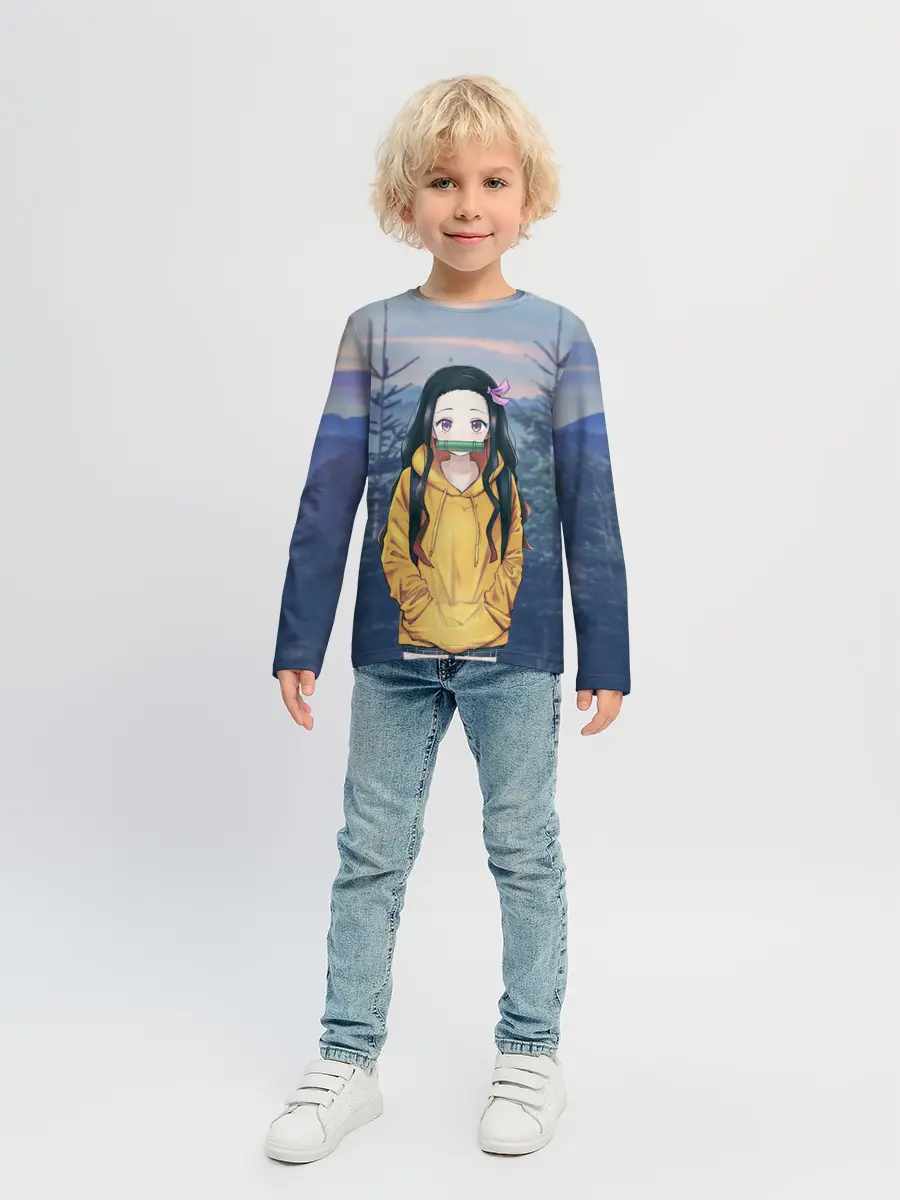 Детский лонгслив / Незуко