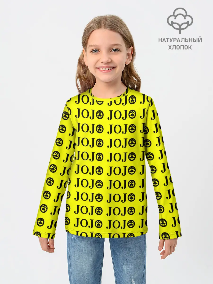 Детский лонгслив / JoJo Bizarre Adventure