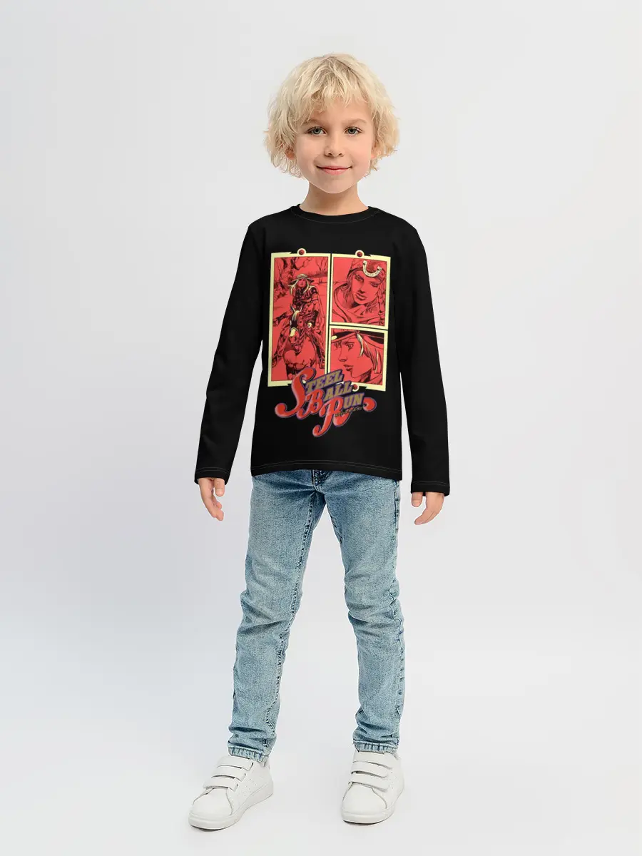 Детский лонгслив / Steel Ball Run