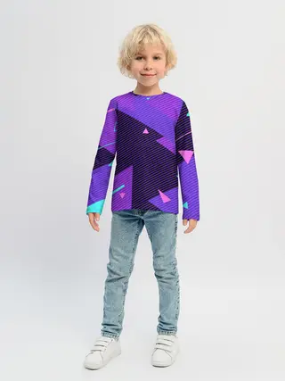 Детский лонгслив / ГЕОМЕТРИЯ