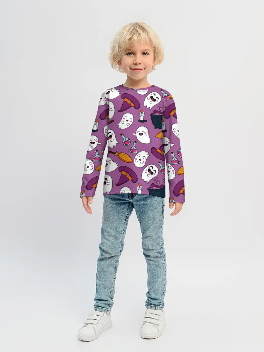 Детский лонгслив / halloween 2020