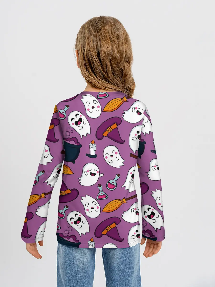 Детский лонгслив / halloween 2020