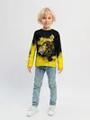 Детский лонгслив / Хамон желтый дым