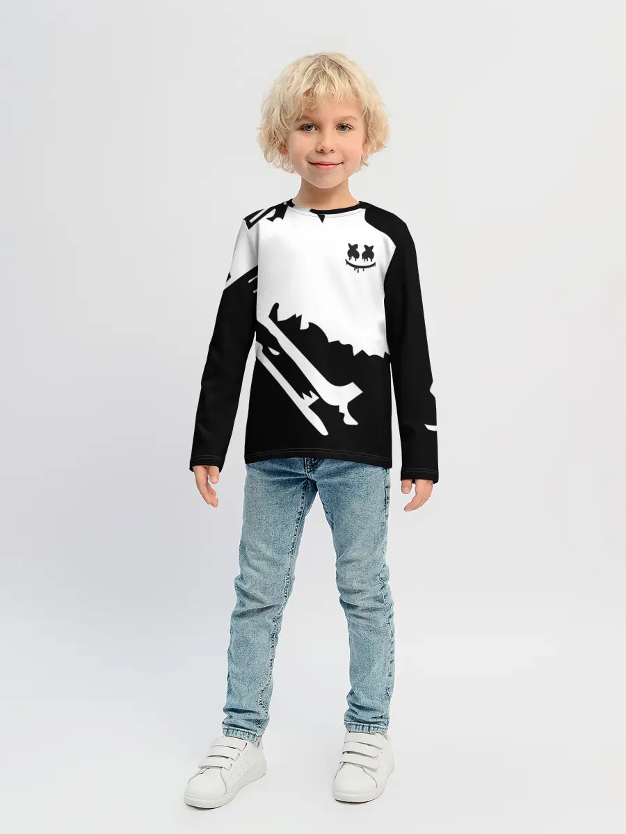 Детский лонгслив / Marshmello